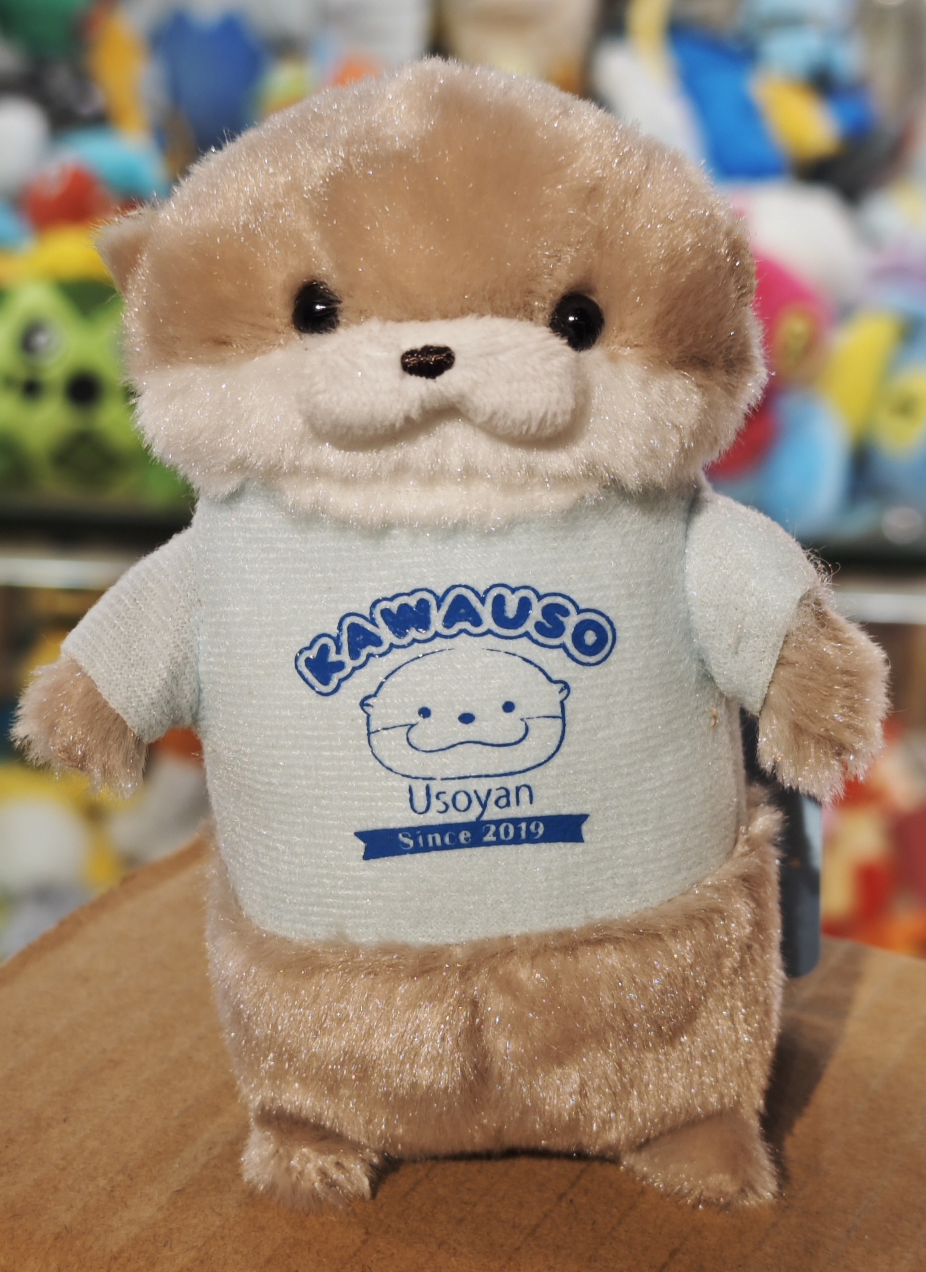 Amuse T恤水獺 掛件（淺啡）