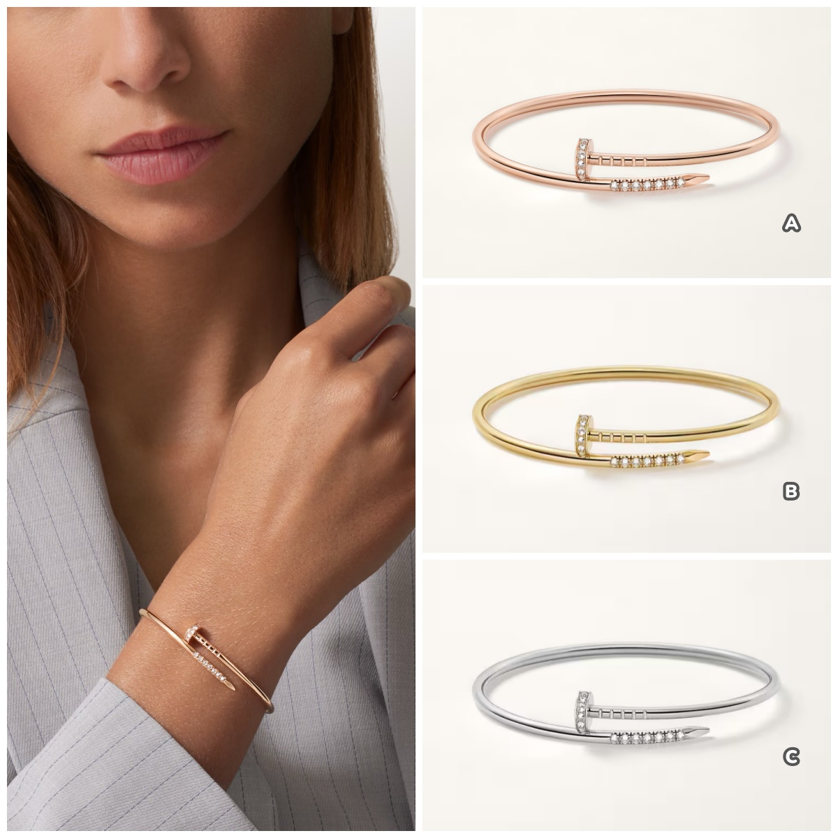 【頂級】Cartier Juste un Clou bracelet 頭尾鑽釘子手鐲