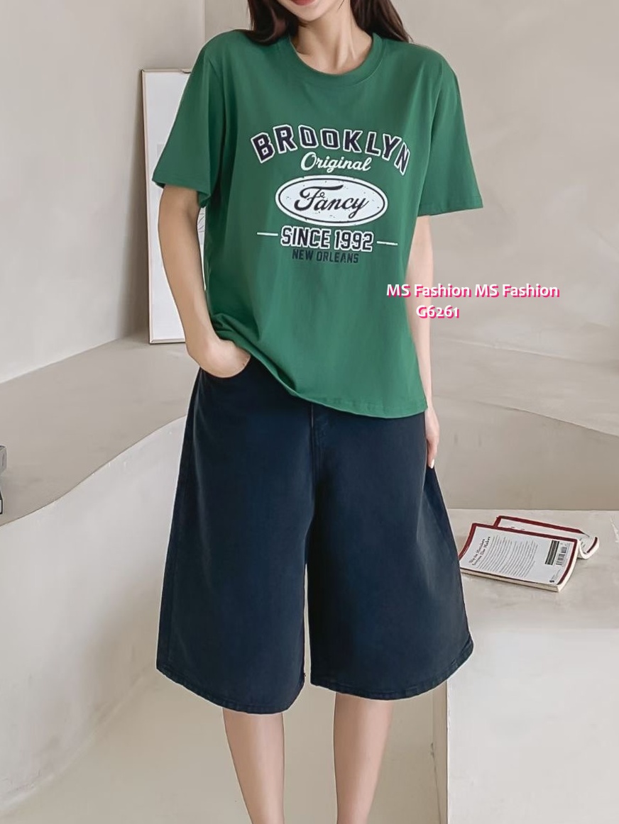 G6261 韓國🇰🇷靚print tee