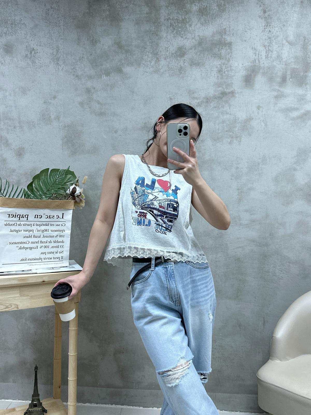 P10 夏日薄爛牛仔褲