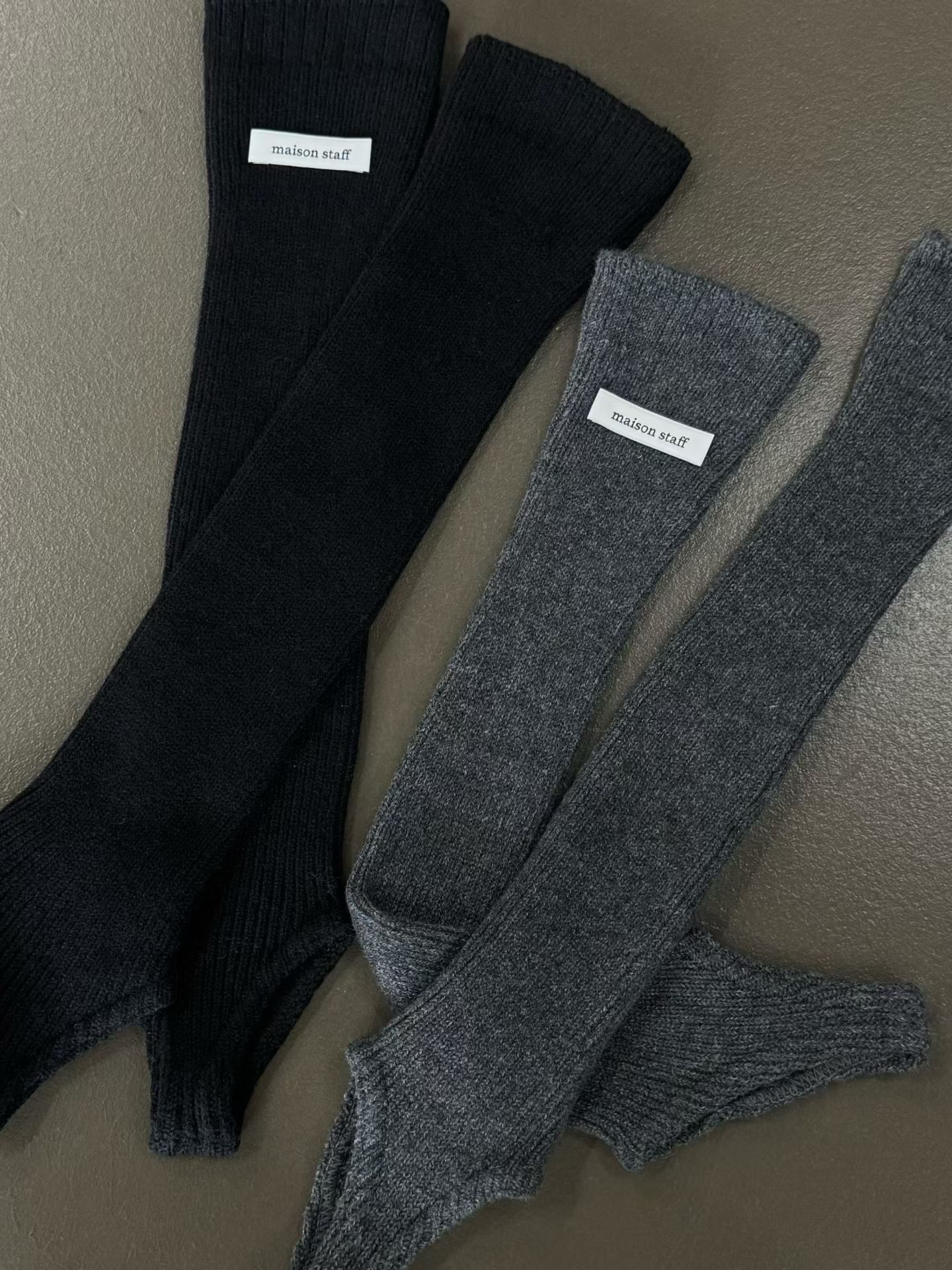 (2026FW) MAISONSTAFF -  LEG WARMERS