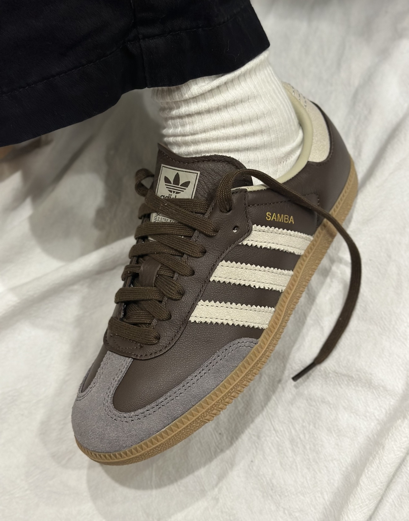 ID1481 Adidas Samba OG Brown Putty Grey ID1481