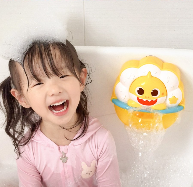 【預訂】韓國直送 Baby Shark 沖涼音樂泡泡機 