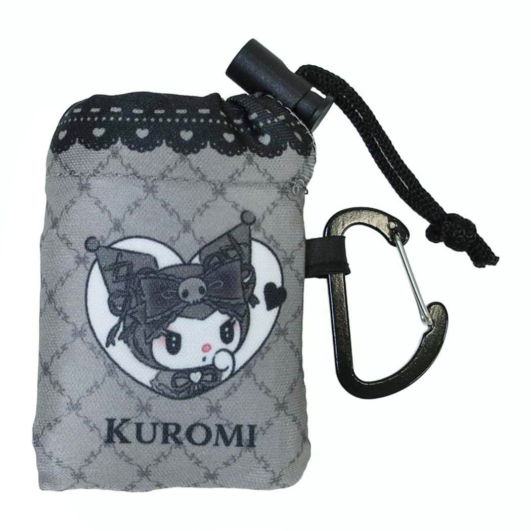 現貨｜Sanrio Kuromi 日版 索繩收納 手挽 環保袋 (CKPE1-KU-LA)
