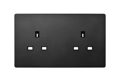 MK Aria 太空黑 13A孖蘇 插座