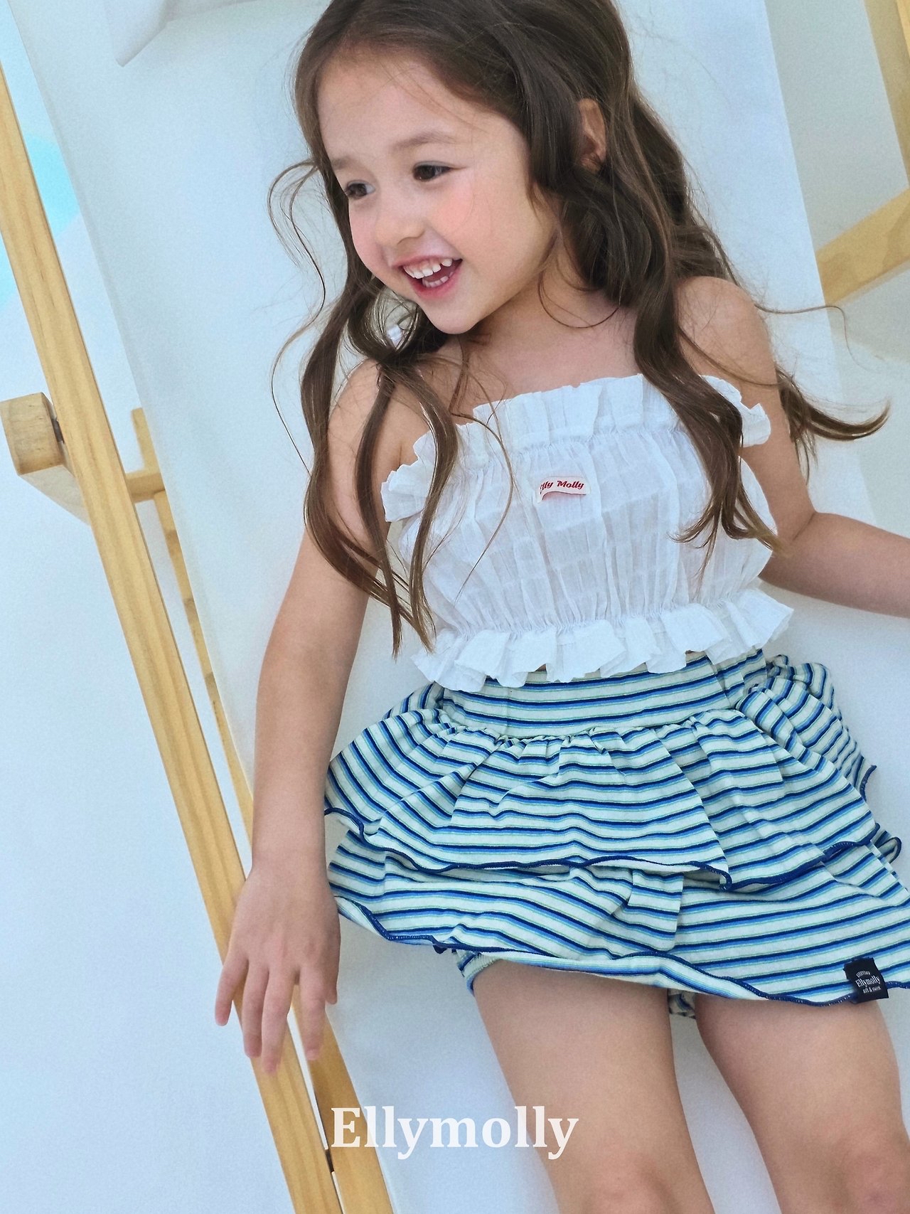 Ellymolly | popcorn bustier (white color)