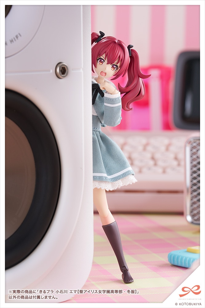 (預訂訂金 $200) (總價 $393) 壽屋 Kotobukiya 創彩少女庭園 小石川艾瑪 [聖愛莉絲金學園高等部‧冬季制服] 模型 (行版) (KO08944) 