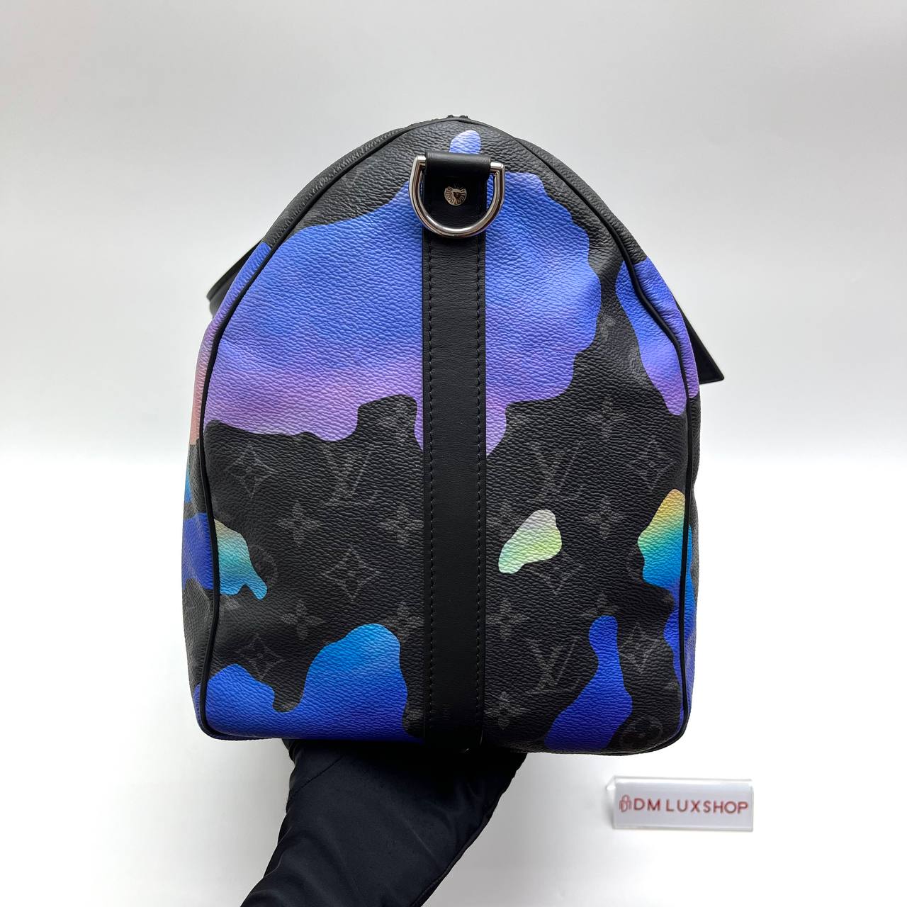 LV Monogram Eclipse Sunrise Keepall 45