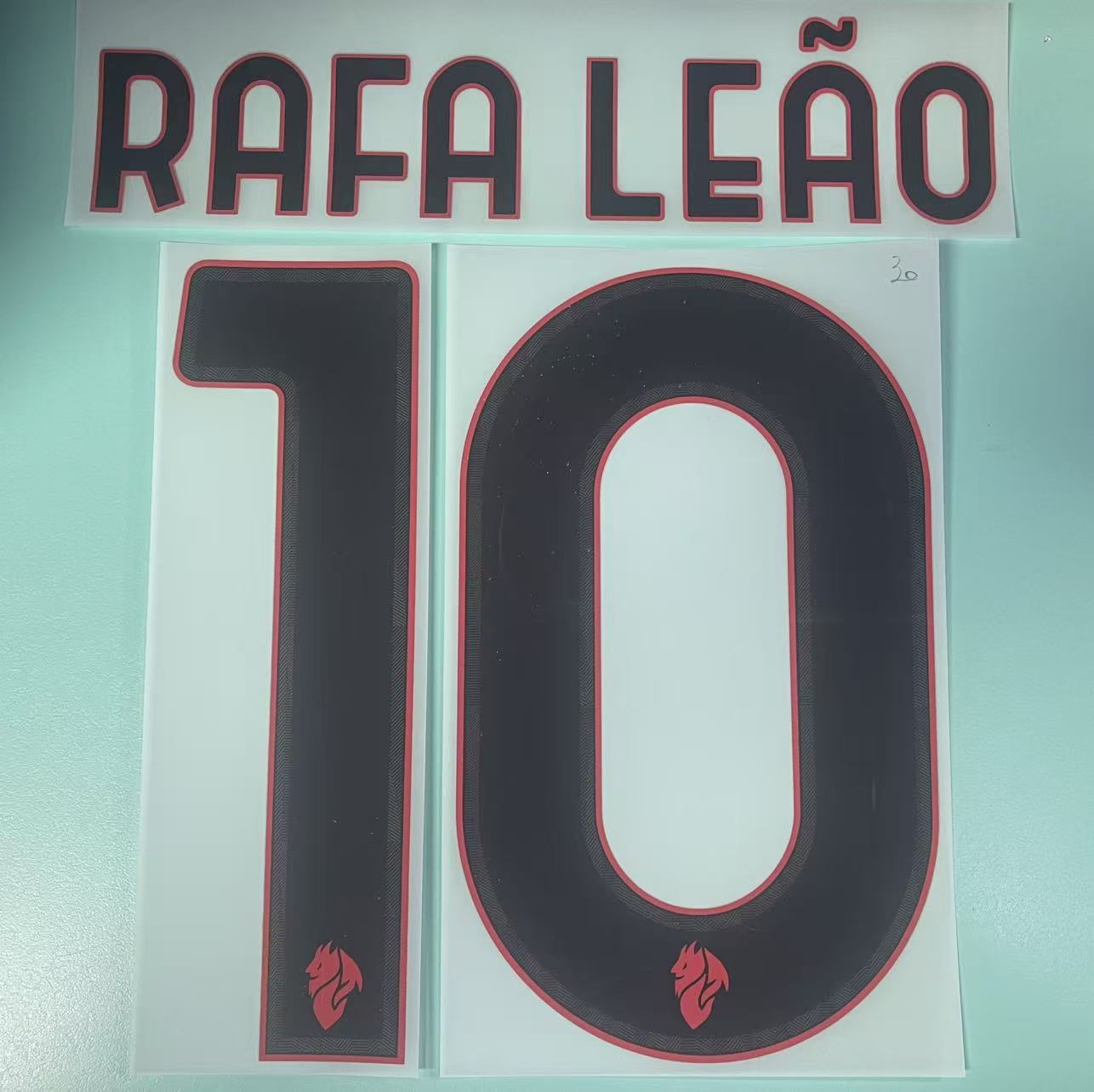 2025-2026 AC MILAN AWAY NAMESET #10 RAFA LEAO