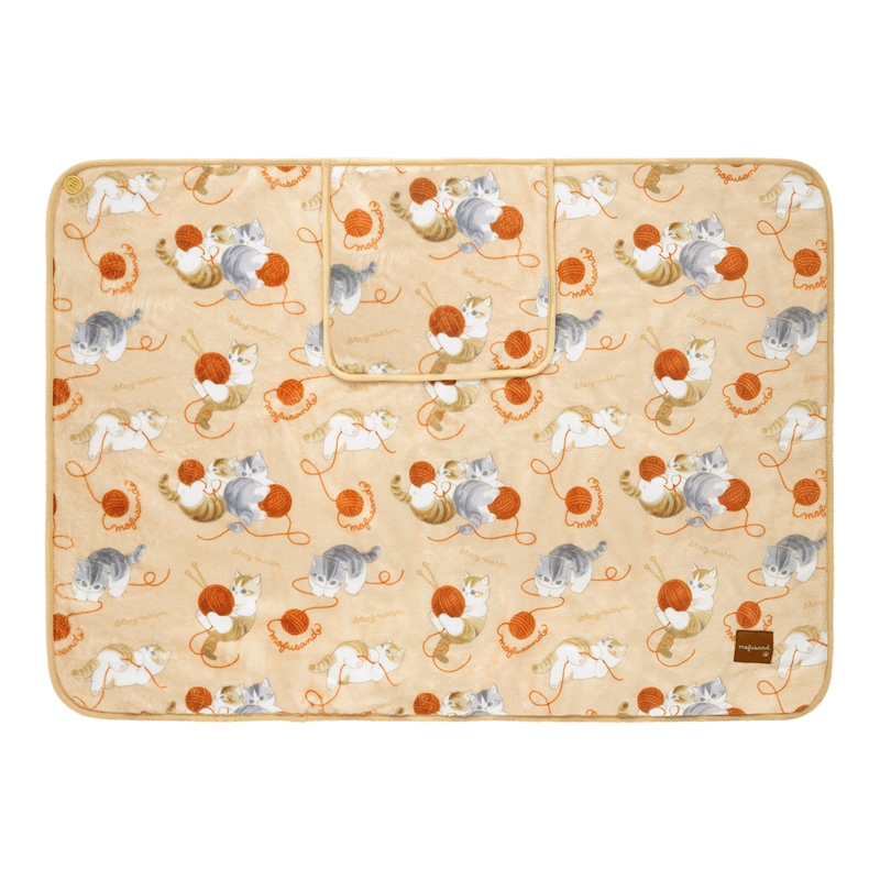 🌸 【預訂】保暖3用毛毯-MOFUSAND 2/10新品