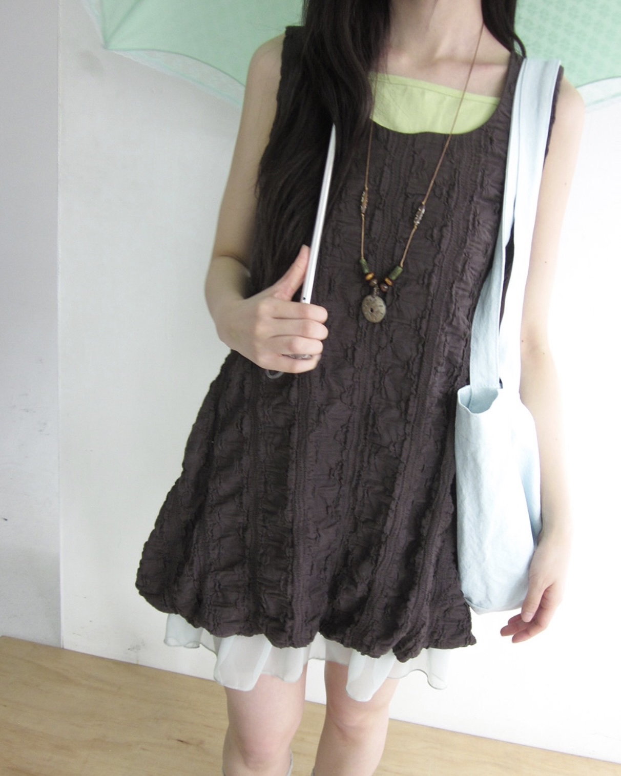 [🌸] tulip chiffon dress