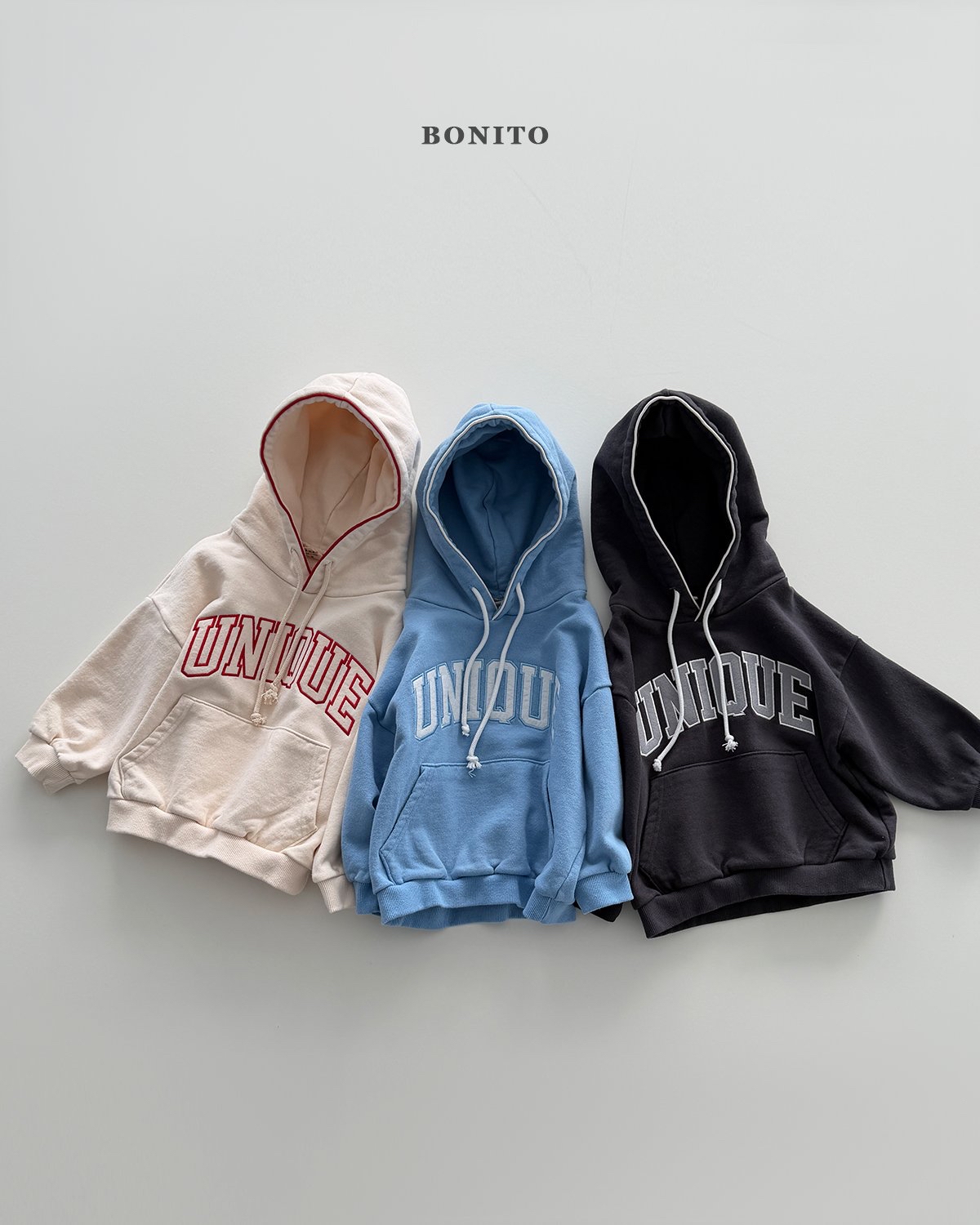 Bonito | 親子hoodie (Blue L 105-115)