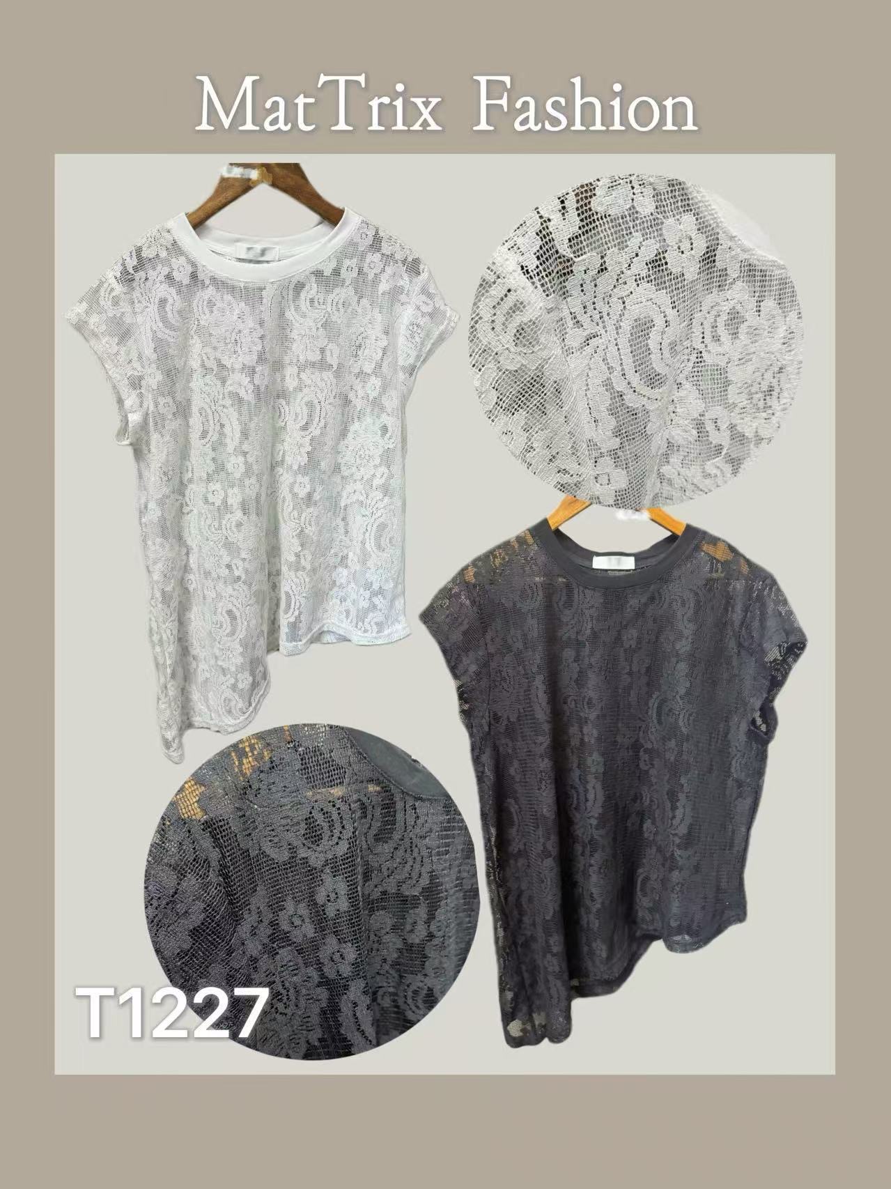 T1227 Lace 通花Top 原價$259