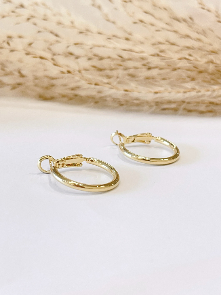 通勤必入百搭ins圆圈耳环