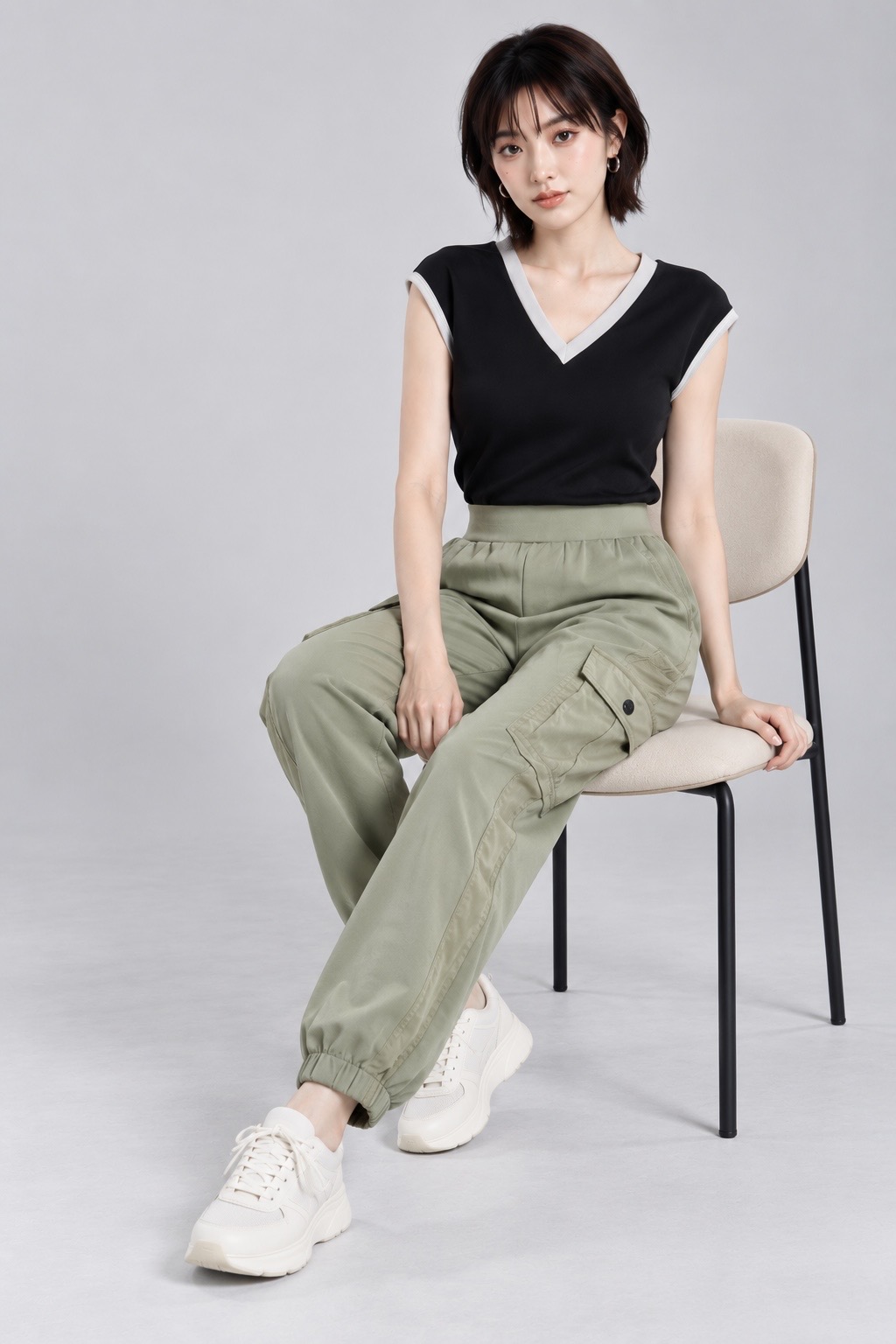 4138 Effortless Cargo Pants