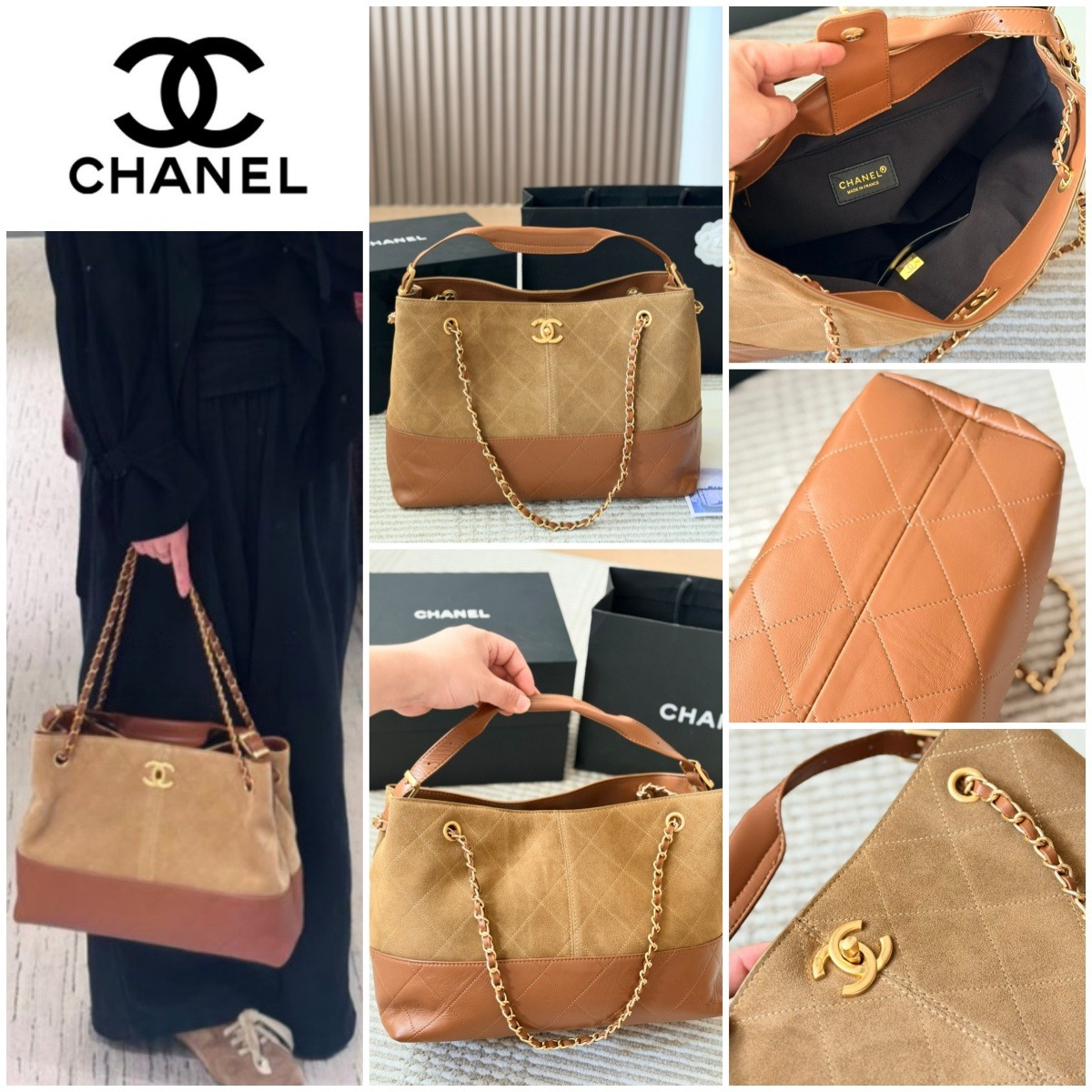 CHANEL 🤎25A HOBO BAG🥰 