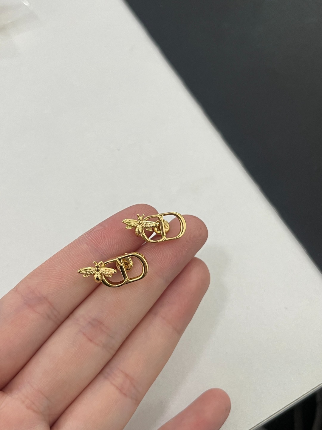 【原單】DIOR CD Garden Stud Earrings 連禮盒