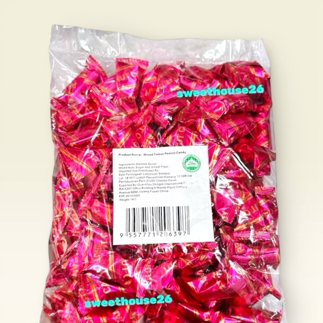 1KG Peanut Candy Kacang Tumbuk 花生糖
