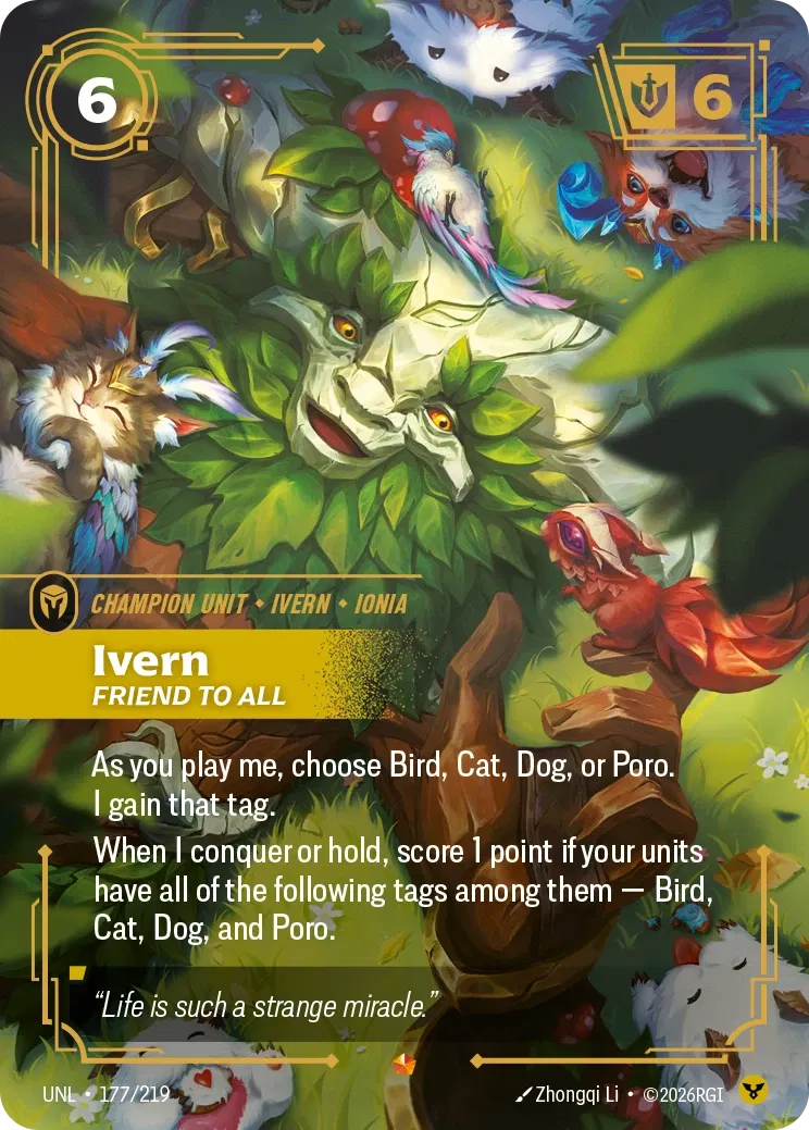 Unleashed - Epic - Order Rune (Set 3)