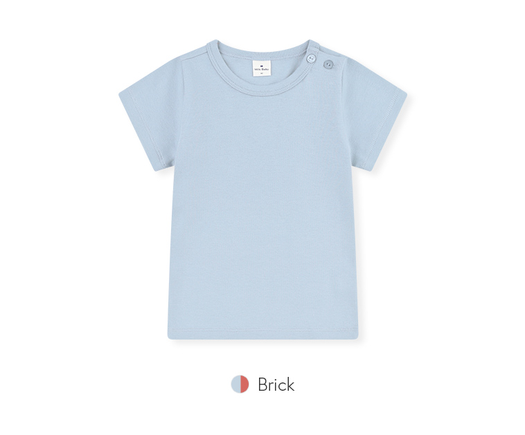 ☀️預訂 韓國直送☀️🇰🇷Milk Baby三色撞色小熊標籤短袖包腹家居服上下套裝