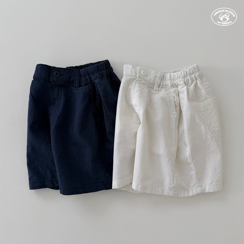 Gou | 6分短褲(Navy L110-120)