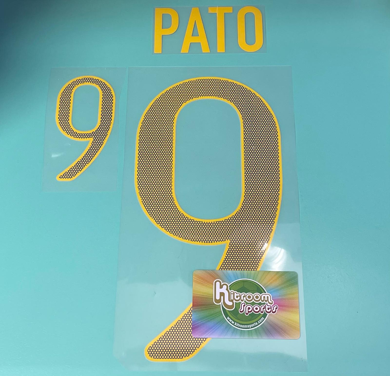 2012 Brasil Away Nameset #9 PATO