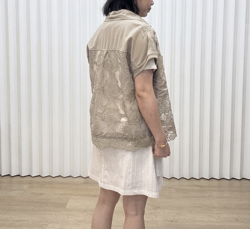 蕾絲勾花外套 M675 842930289