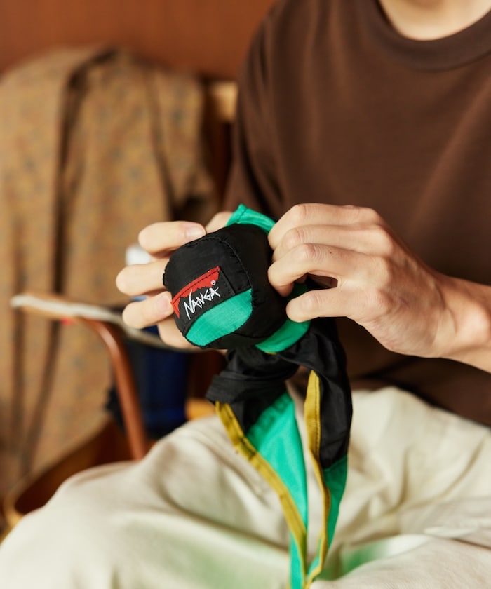 【5月6日 2100截單】 NANGA限定色POCKETABLE SHOULDER BAG 