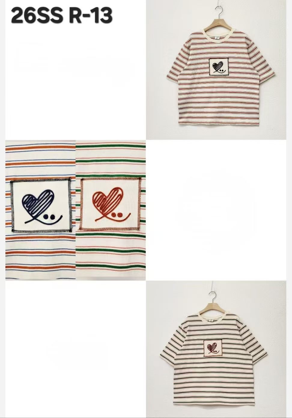 GU TR OX 條子笑心tee