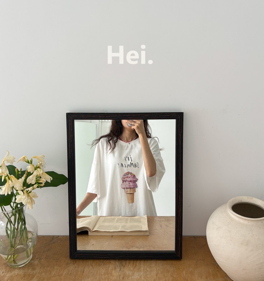 Hei | ice cream T親子(M100-110/Adult)