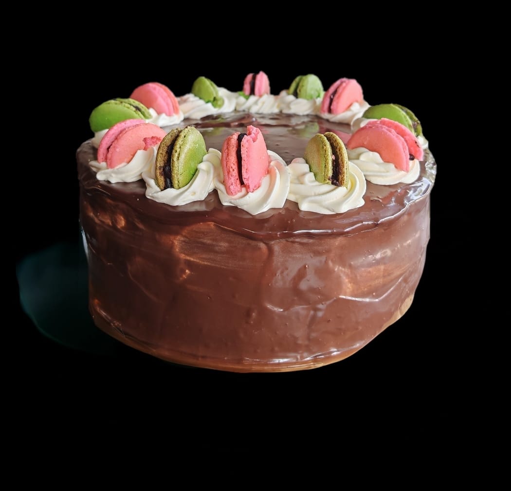 Gluten Free, Sugar Free Chocolate Banana Cake - 9'" / Pre-Order: 3 Days