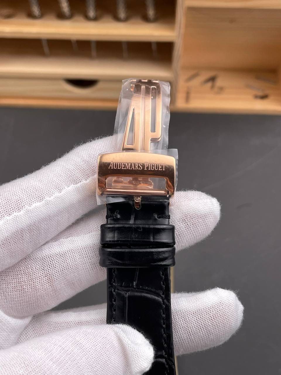 🚀皇家橡树15510 玫瑰金黑盘/41mm/4302机💯