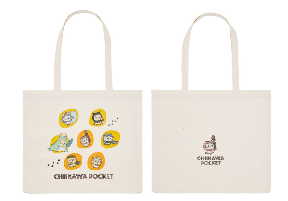 🌸 【預訂】Tote bagChiikawa 恐龍樂園 21/8新品