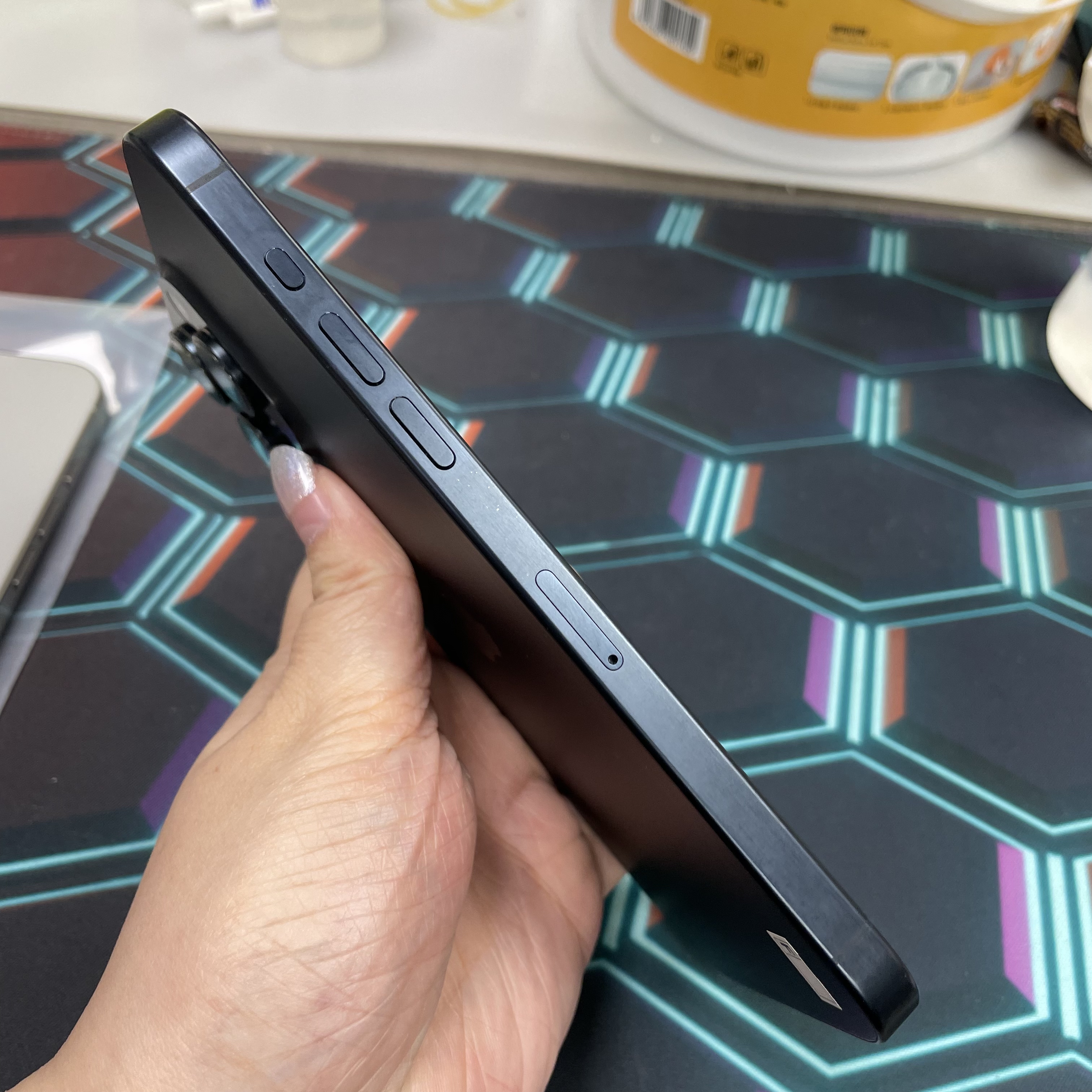 *7539 15 Pro max 完美機 256GB 電85 藍色 blue