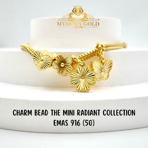MYDORA Charm Bead The Mini Radiant Collection (5G) l EMAS 916/22K