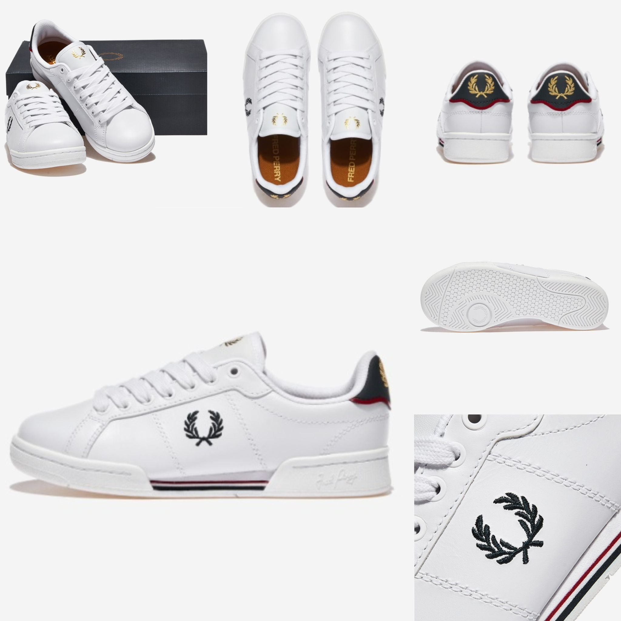 🇰🇷韓國Fred Perry波鞋（FP076）