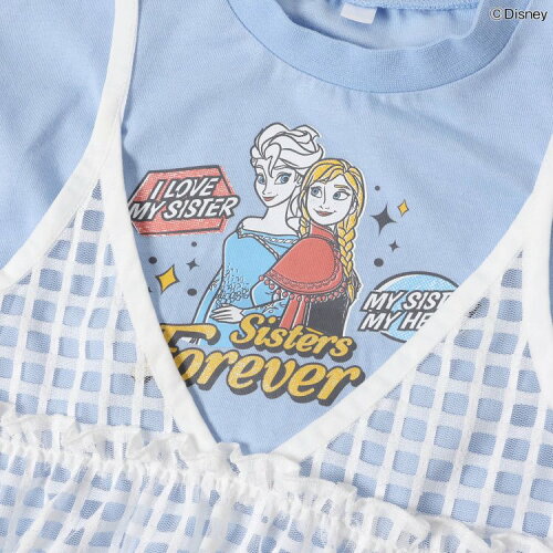 🆕【⭐訂購⭐】  日本直送🌀#Ariel / #Frozen 蓬鬆多層薄紗連身裙［2款選］🌀[ELGA-0080][260815]