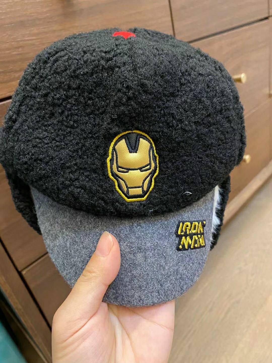 韓國進口 Marvel兒童毛毛帽 - 1件 - 現貨