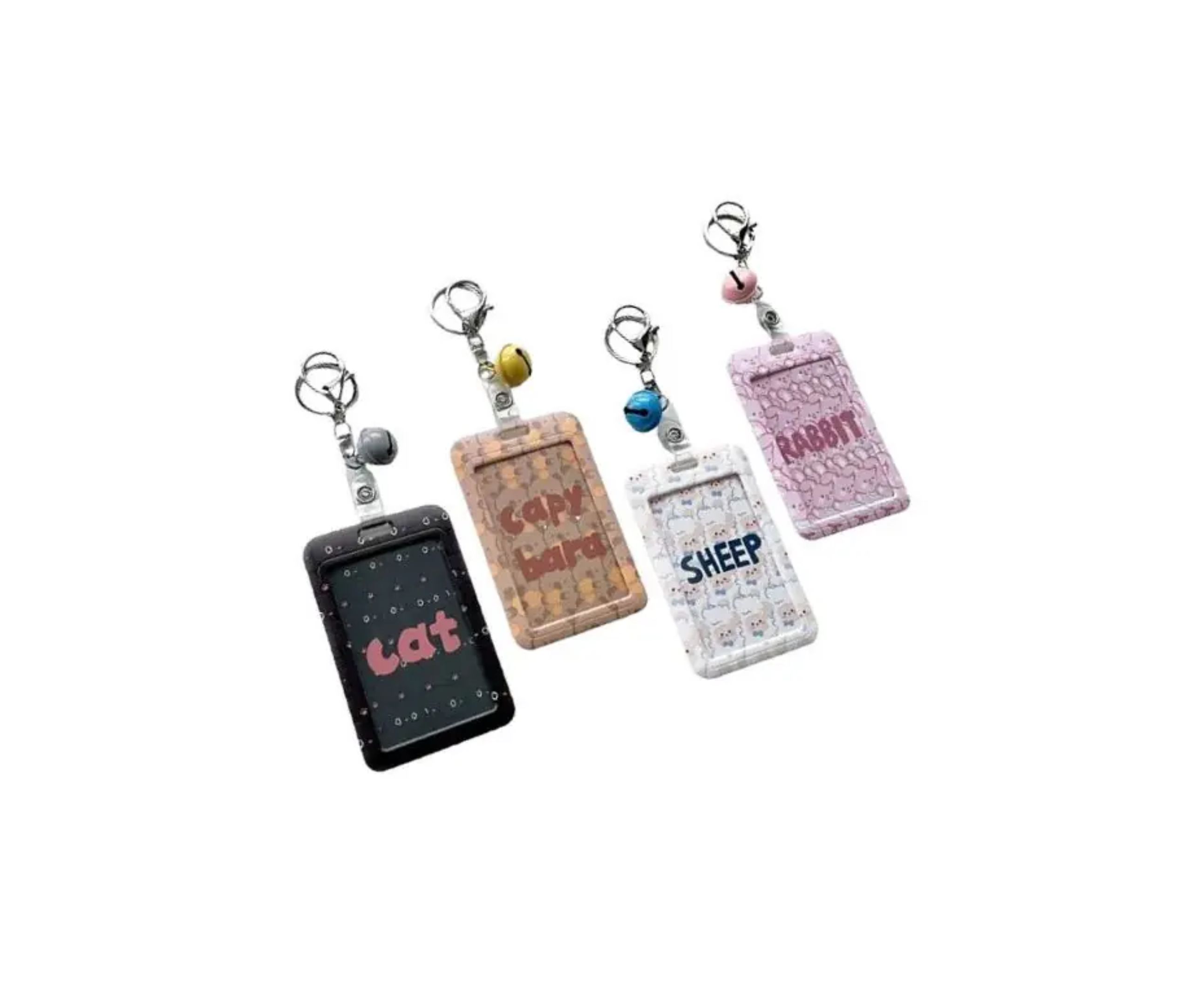 Card Holder/CBE 3344/Flip Design with Frosted Surface/Pemegang Kad Rekaan Balik Dengan Permukaan Frosted/Name Badge/ID Card Holder.