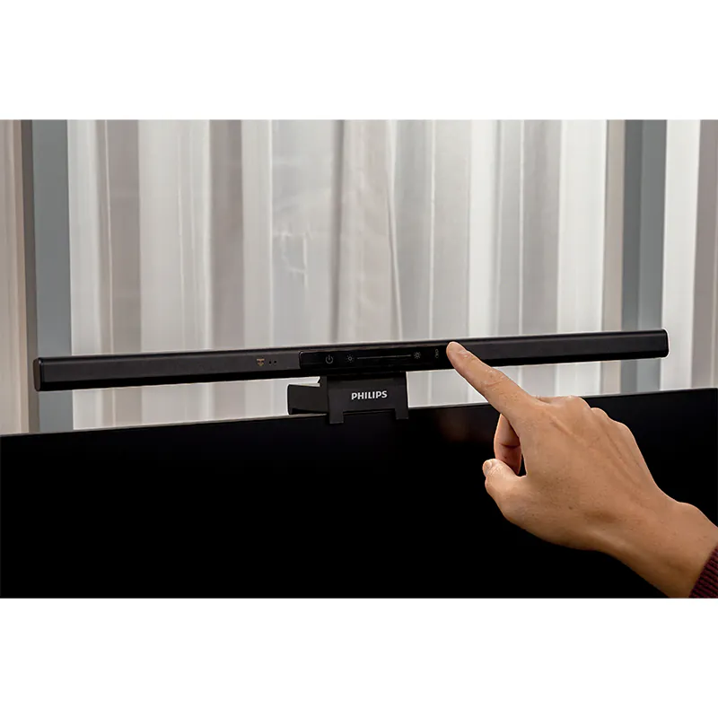 Philips 飛利浦 66219 Edison Pro 品笛二代 LED 護眼螢幕掛燈 (手勢感應 / 非對稱光源) Philips 66219 Edison Pro LED Screen Light Bar (Asymmetric Anti-Glare, Gesture Sensor)
