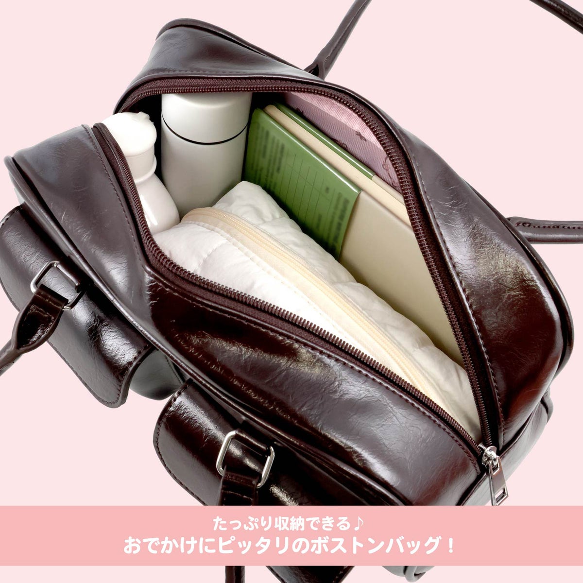 日本預訂📍日本Chiikawa刺繡圖案Boston Bag 不包郵
