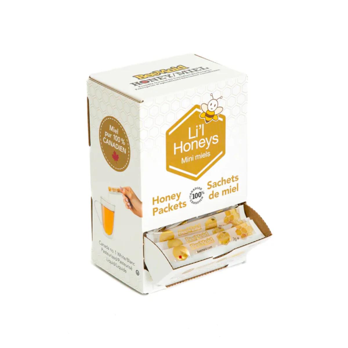 日本Costco - Beemaid l 100% 純蜂蜜獨立包裝（7 克x 120 粒- 840 克）