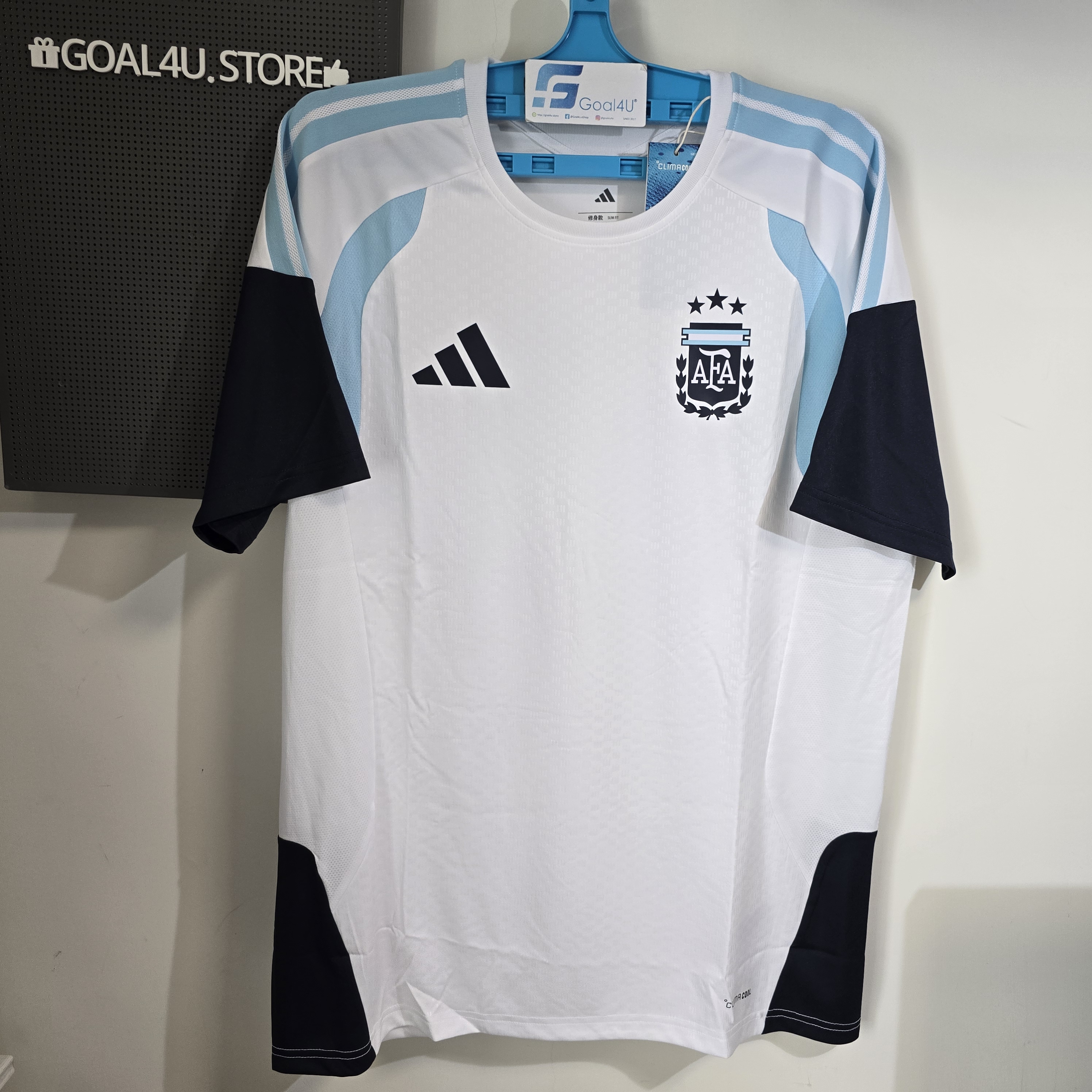 Adidas Argentina 阿根廷 2025-26 Tiro 訓練球衣 (加印球員版贊助) JY7029