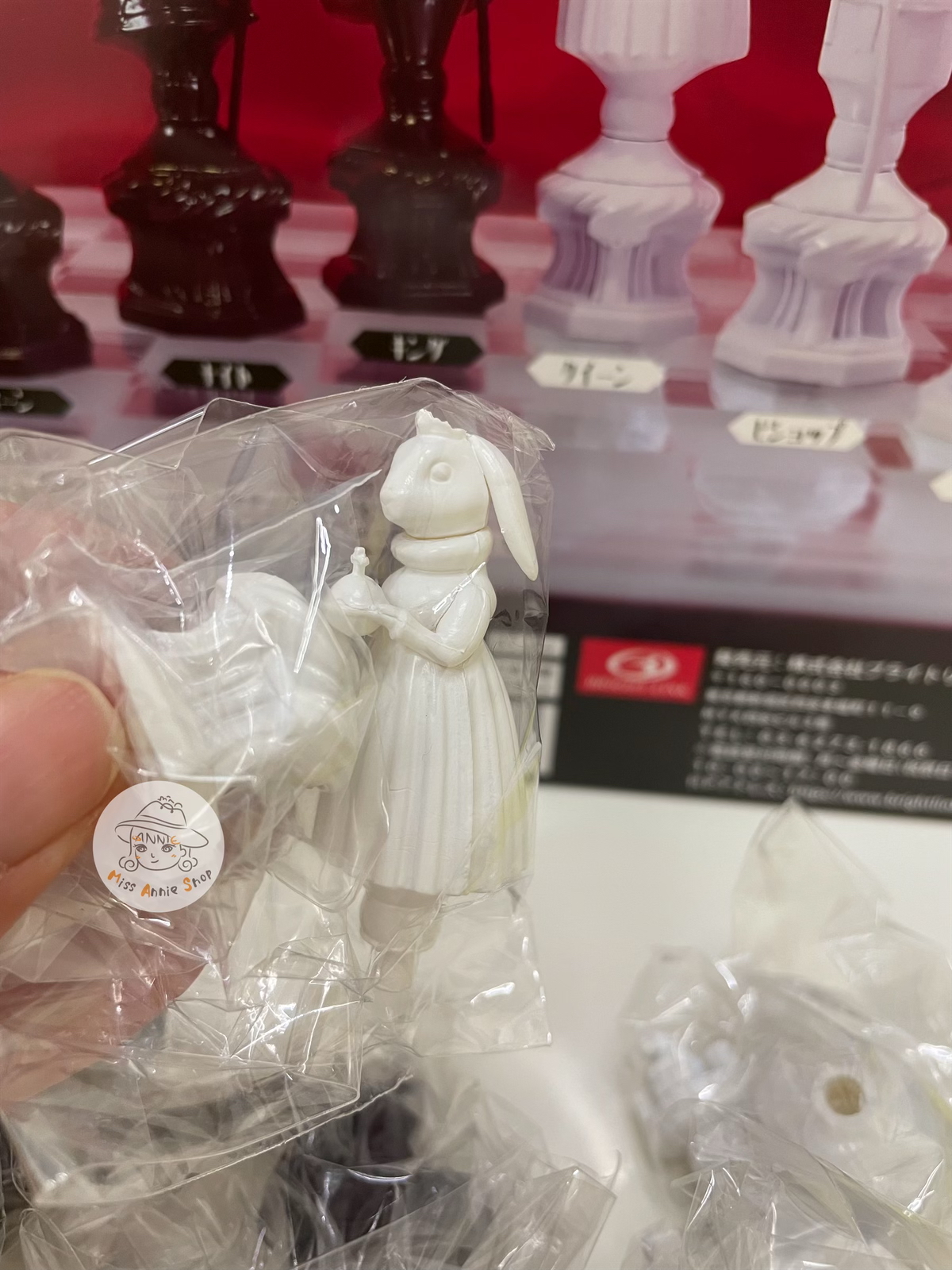 現貨 日版 Bright Link扭蛋 ONIKURA 鬼鞍 Rabit Chess 兔子象棋 | 一套6款 