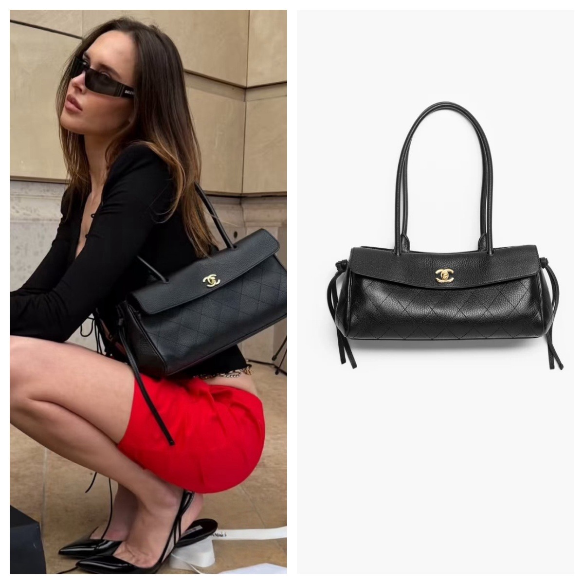 【頂級原單】CHANEL 26S Small Shopping Bag 法棍包