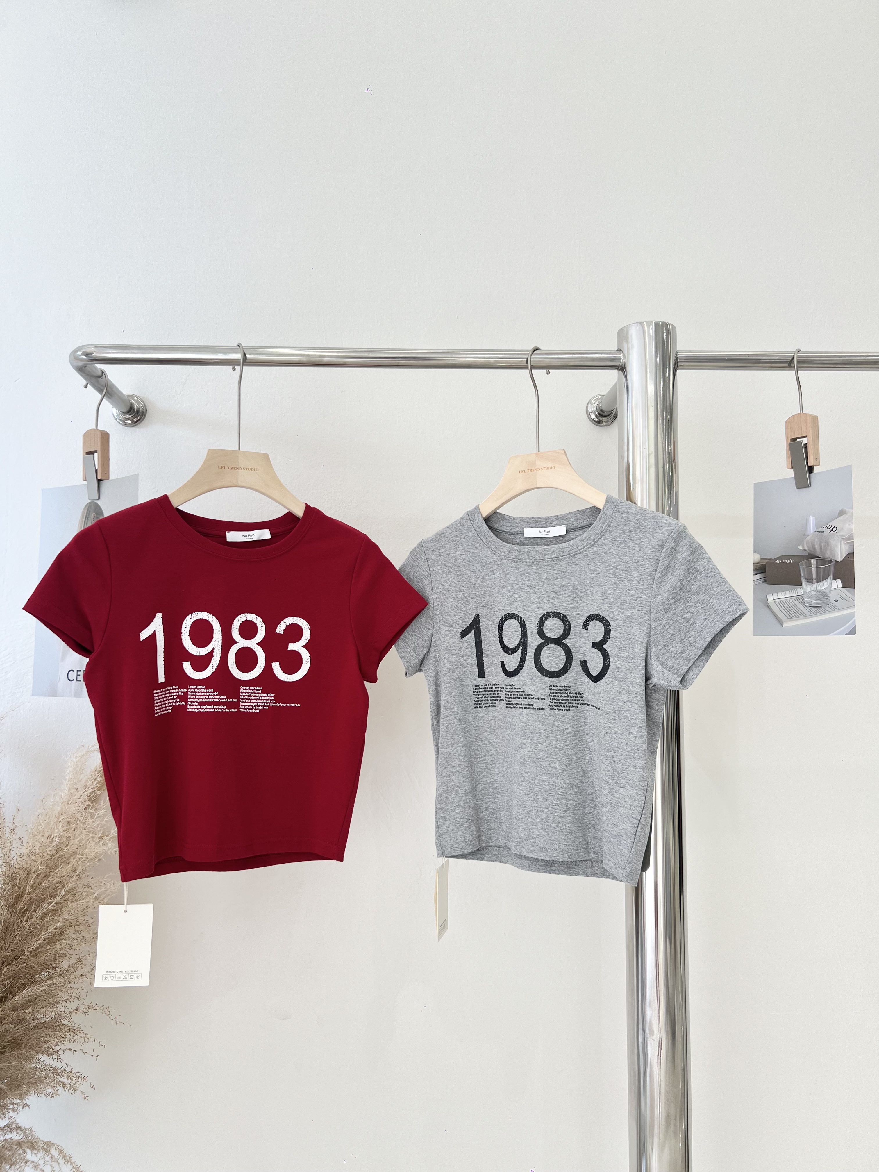 6954 美式复古字母印花