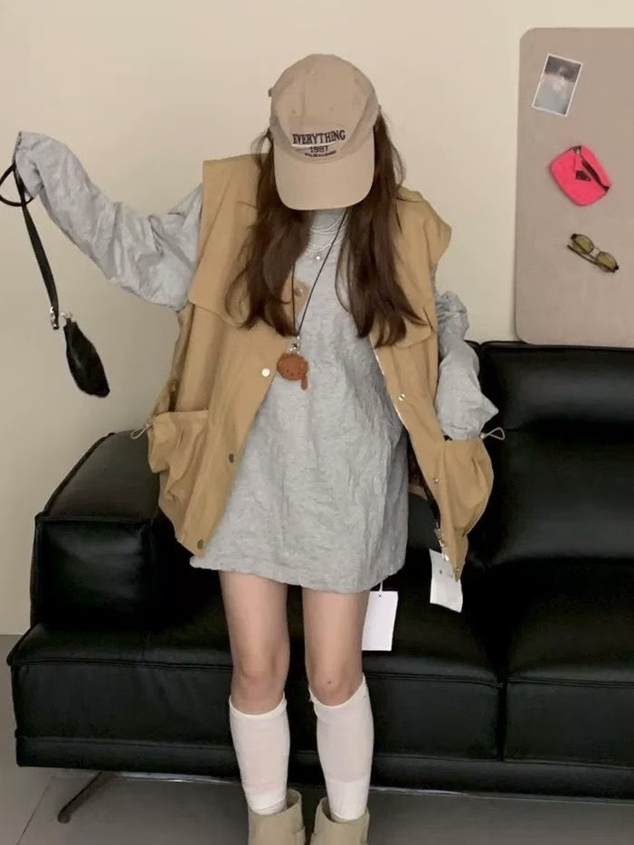 立體袋工裝馬甲