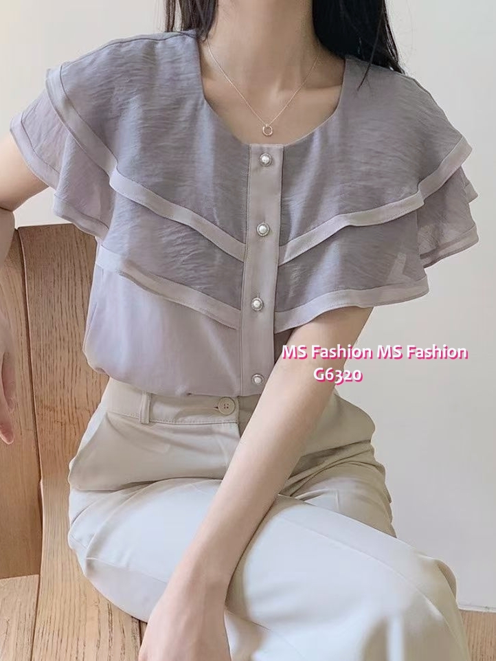 G6320 高質靚料ruffle top