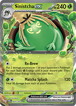   Pokemon TCG Card Game - Sinistcha ex