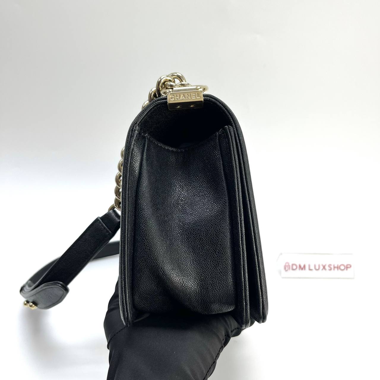 Chanel Chevron Boy Medium GHW (Serial 27)